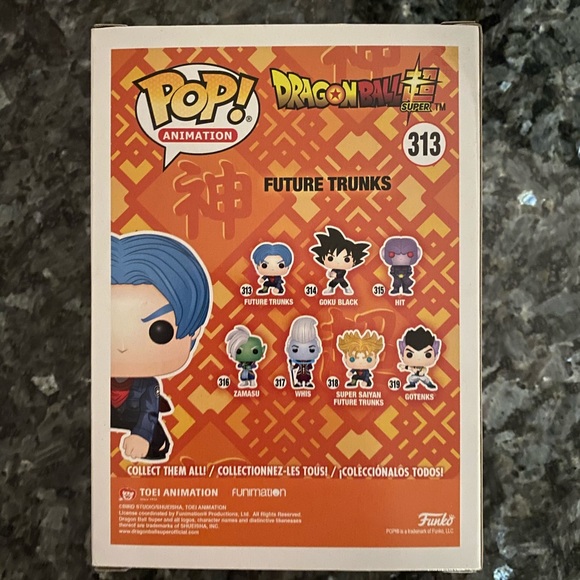 Future Trunks-DBZ - Funko Pop! #313 - Picture 3 of 6